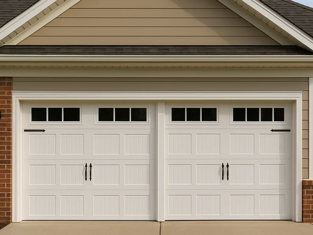 Modern garage door replacement installed by Everlast Garage Doors in Franklin, TN