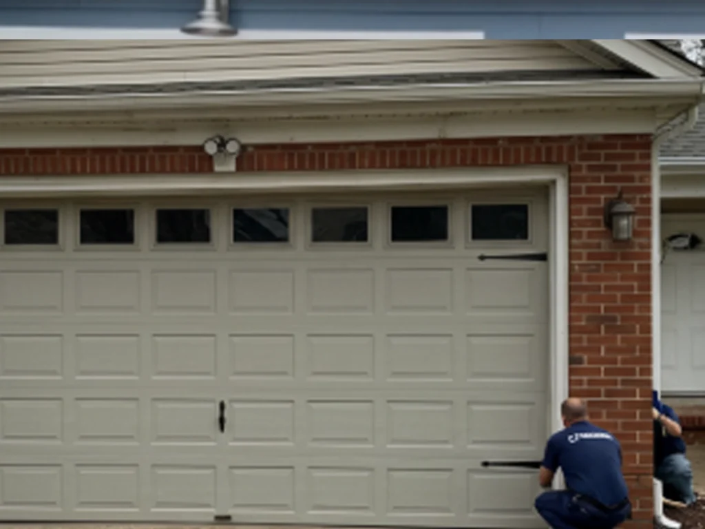 Modern garage door replacement in Franklin, TN by Everlast Garage Doors