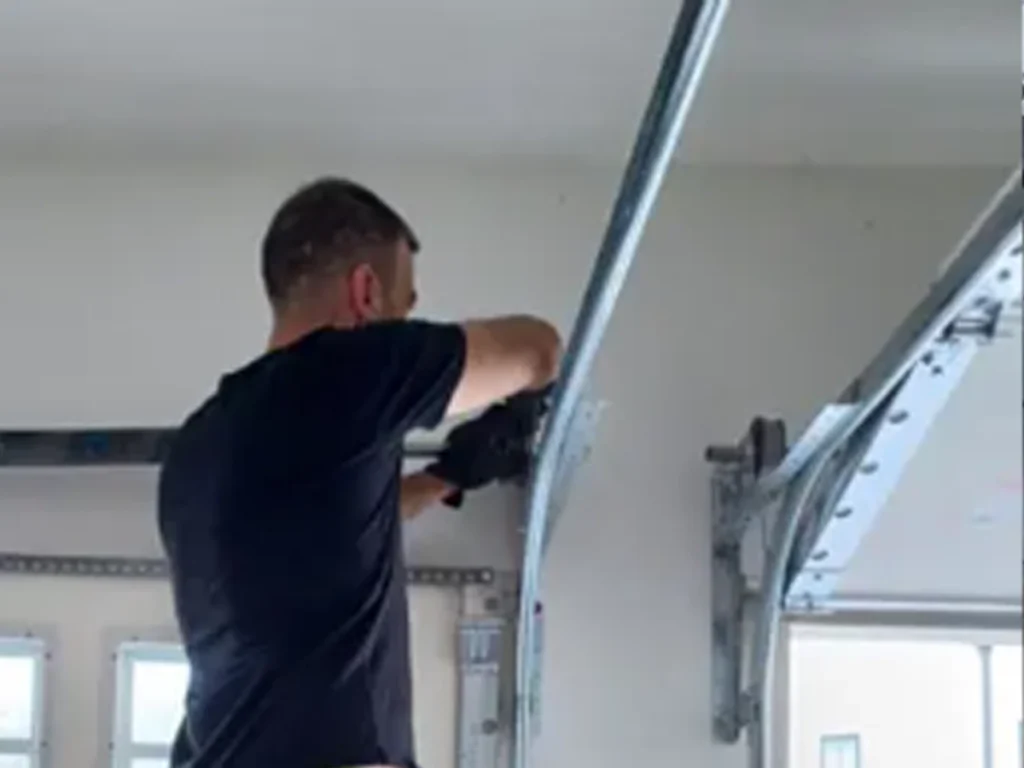 Emergency Garage Door Services in Franklin TN restoring a stuck garage door safely