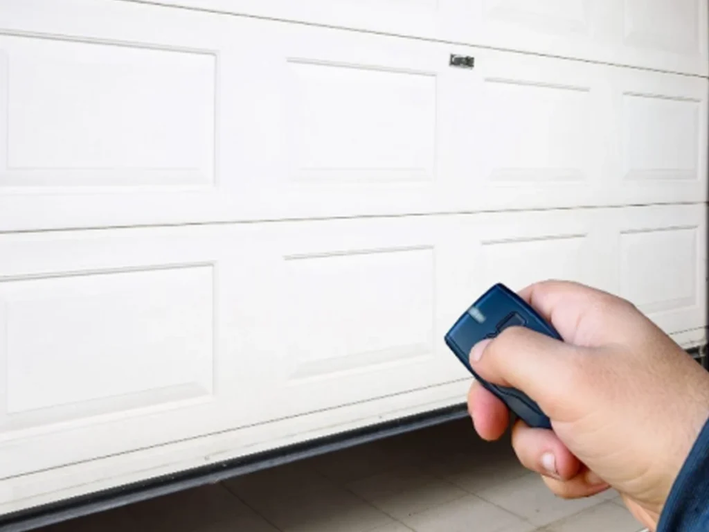 Strong security commercial garage door installed by Everlast Garage Doors in Franklin for business protection