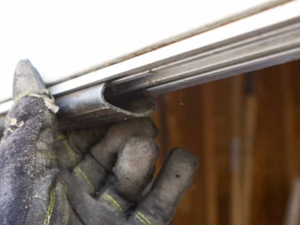 Garage Door Maintenance protecting a garage door during heavy rain