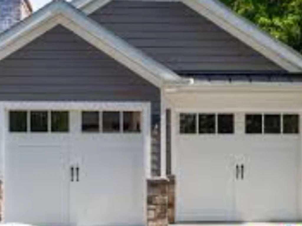 Modern garage door replacement by Everlast Garage Doors in Franklin TN