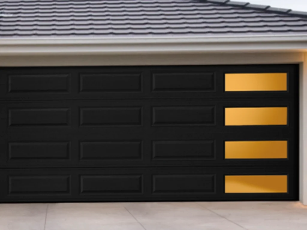 unique garage door designs tailored for Franklin on a stylish custom home