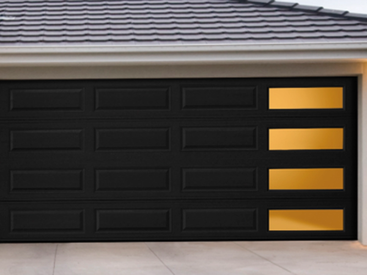 unique garage door designs tailored for Franklin on a stylish custom home