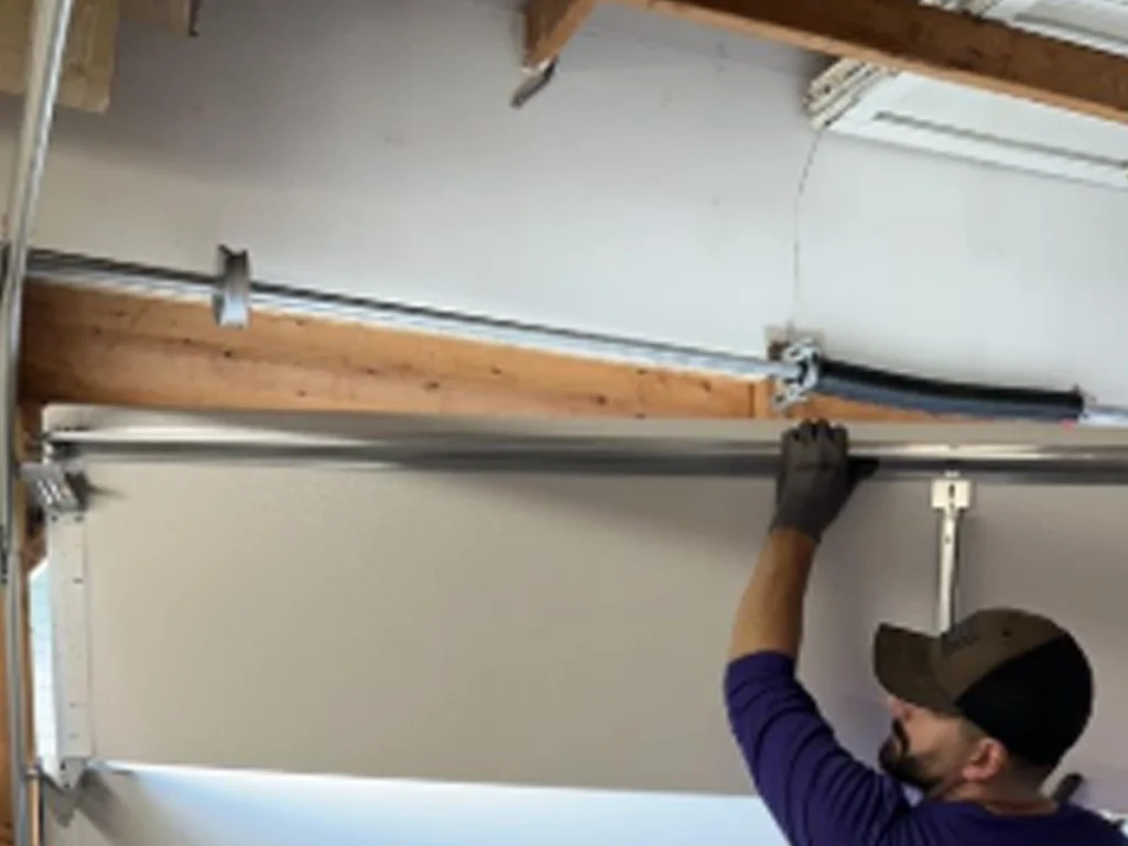 garage door installation Franklin home with a newly installed insulated garage door by Everlast Garage Doors