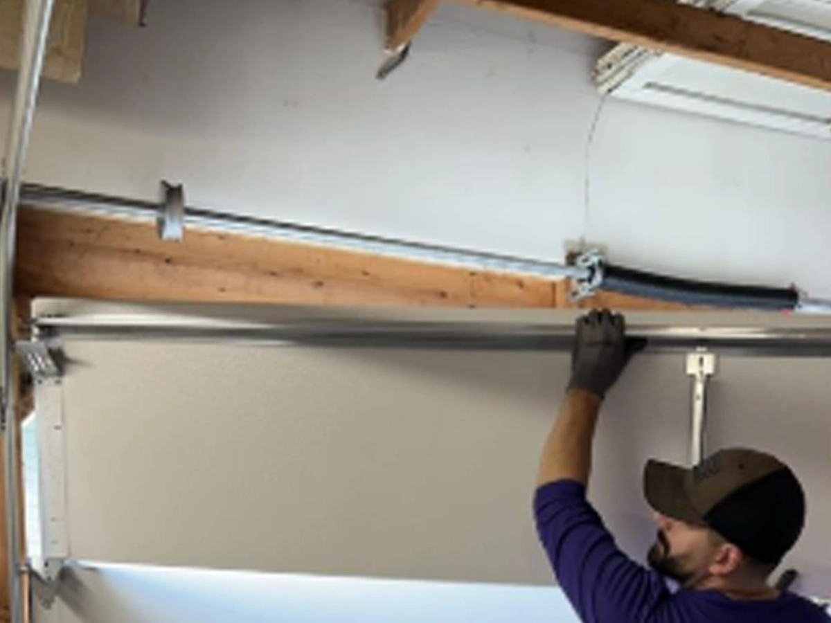 garage door installation Franklin home with a newly installed insulated garage door by Everlast Garage Doors