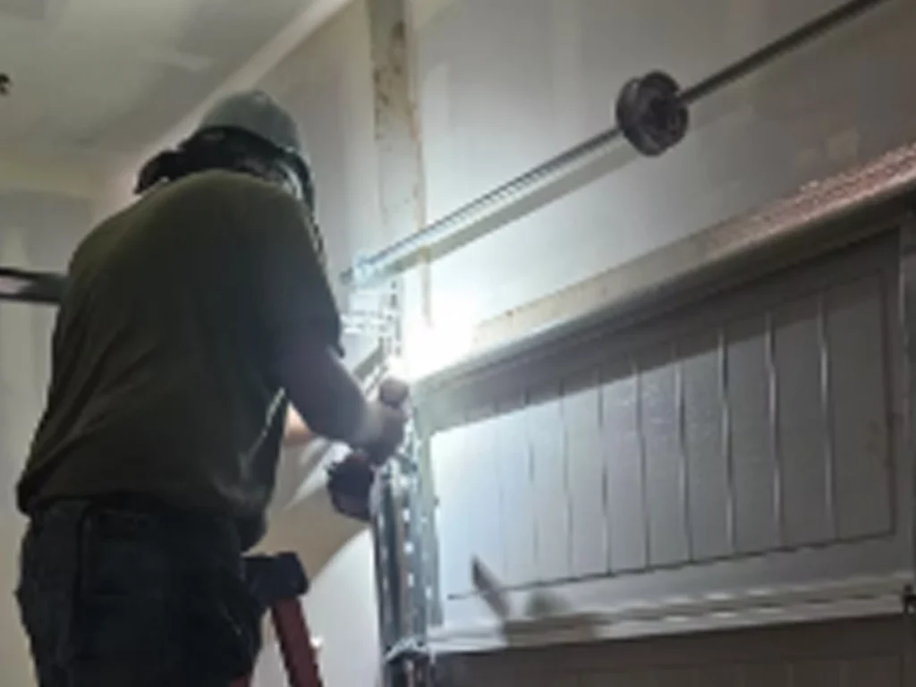 Garage Door Working Like New Franklin maintenance for a clean residential garage door
