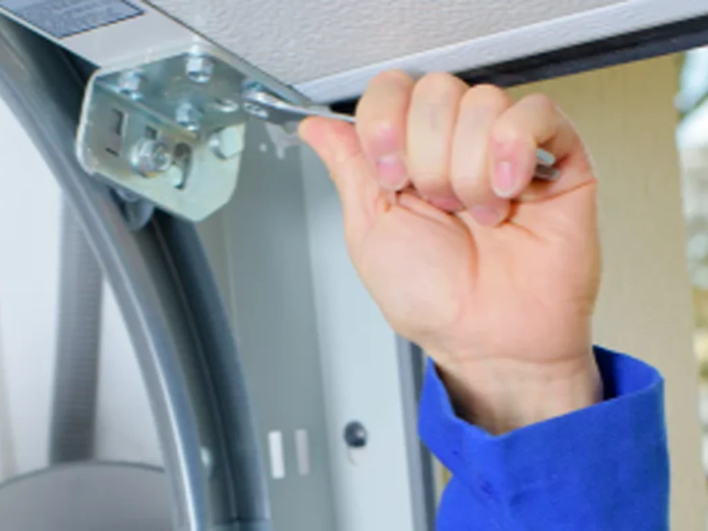 Reliable Door Repairs Franklin service for a commercial garage door at a local business