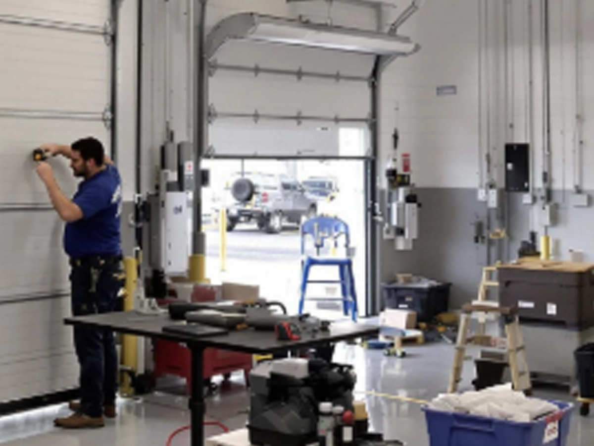 Commercial Garage Door Repairs for Franklin business properties by Everlast Garage Doors
