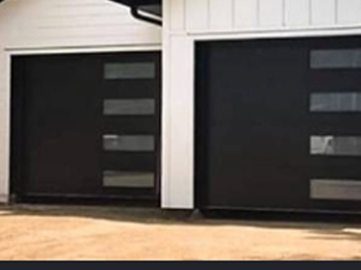 Garage door custom design Franklin TN for a modern home