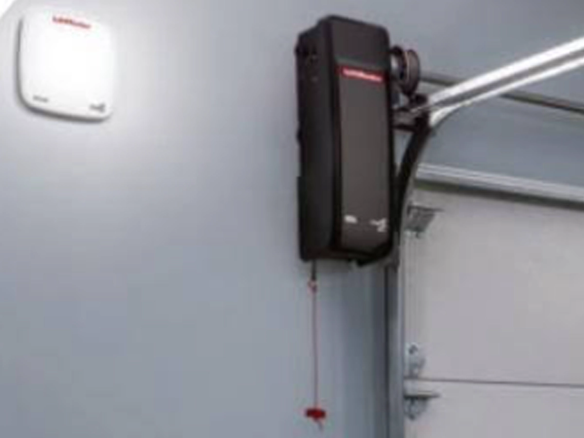 Modern Garage Door Opener in 2026 installed in a clean Franklin TN garage