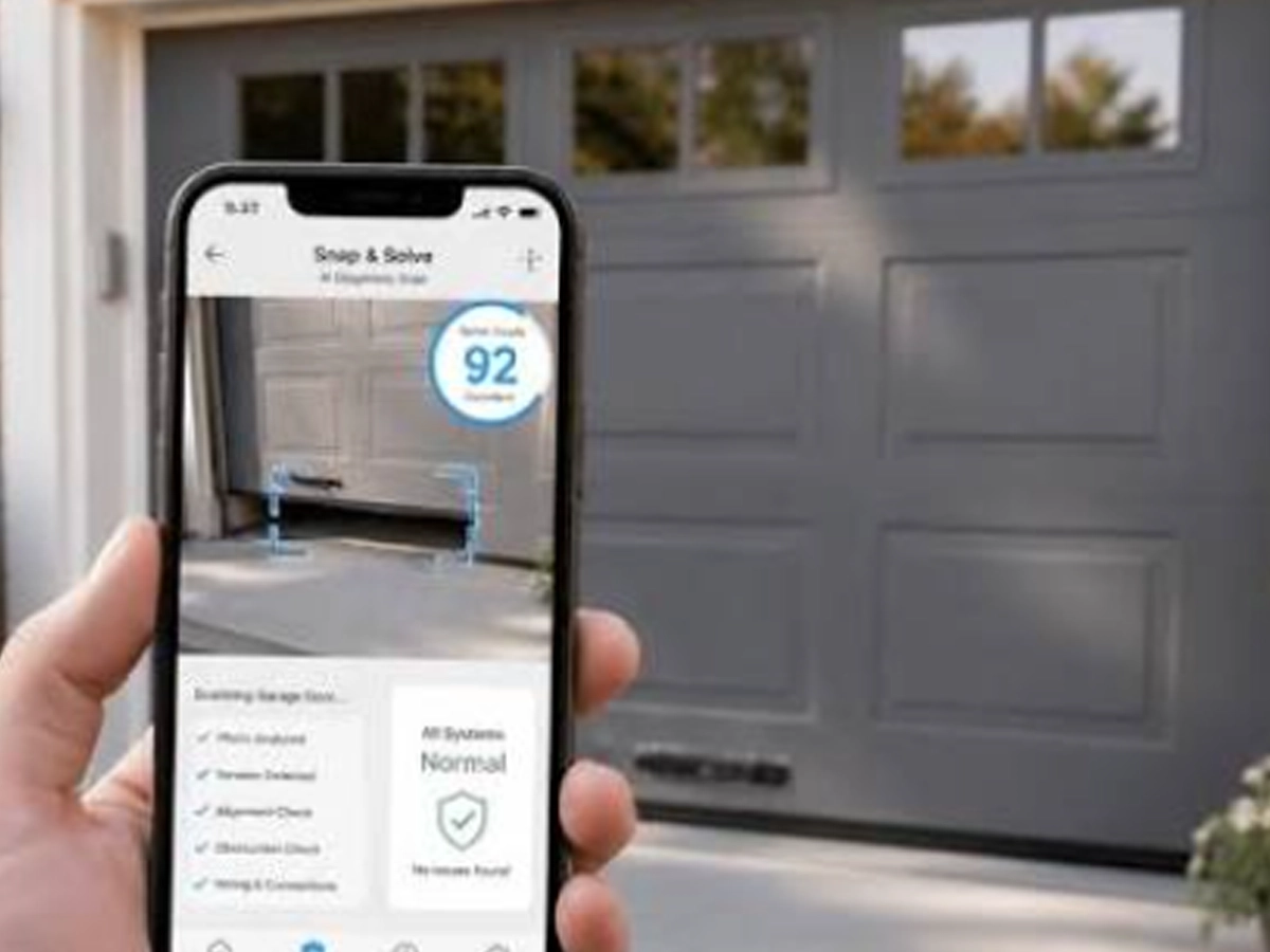 Biometric garage door opener systems for advanced home security at a Franklin Tennessee residence