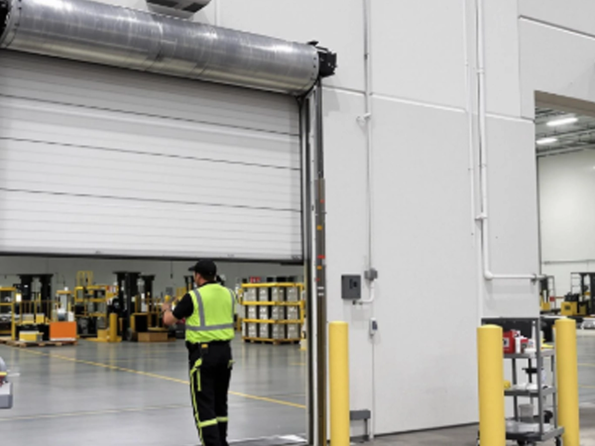 Commercial Garage Door Services Franklin technician restoring access after an emergency garage door failure
