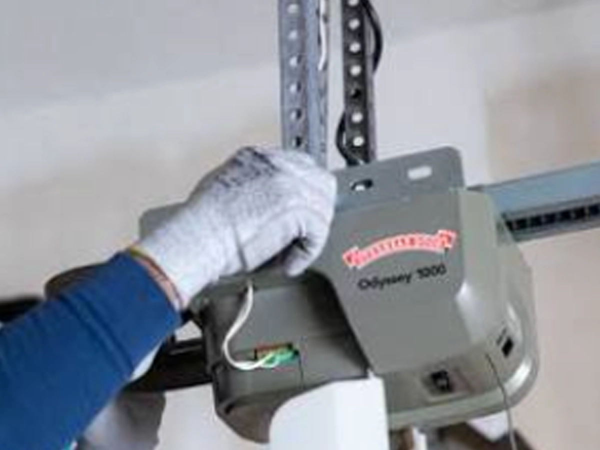 Automated garage door maintenance cloud dashboard used to schedule professional service in Franklin