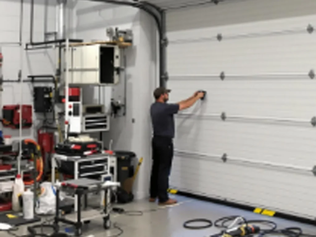 Commercial garage door solutions for a busy loading area in Franklin, Tennessee