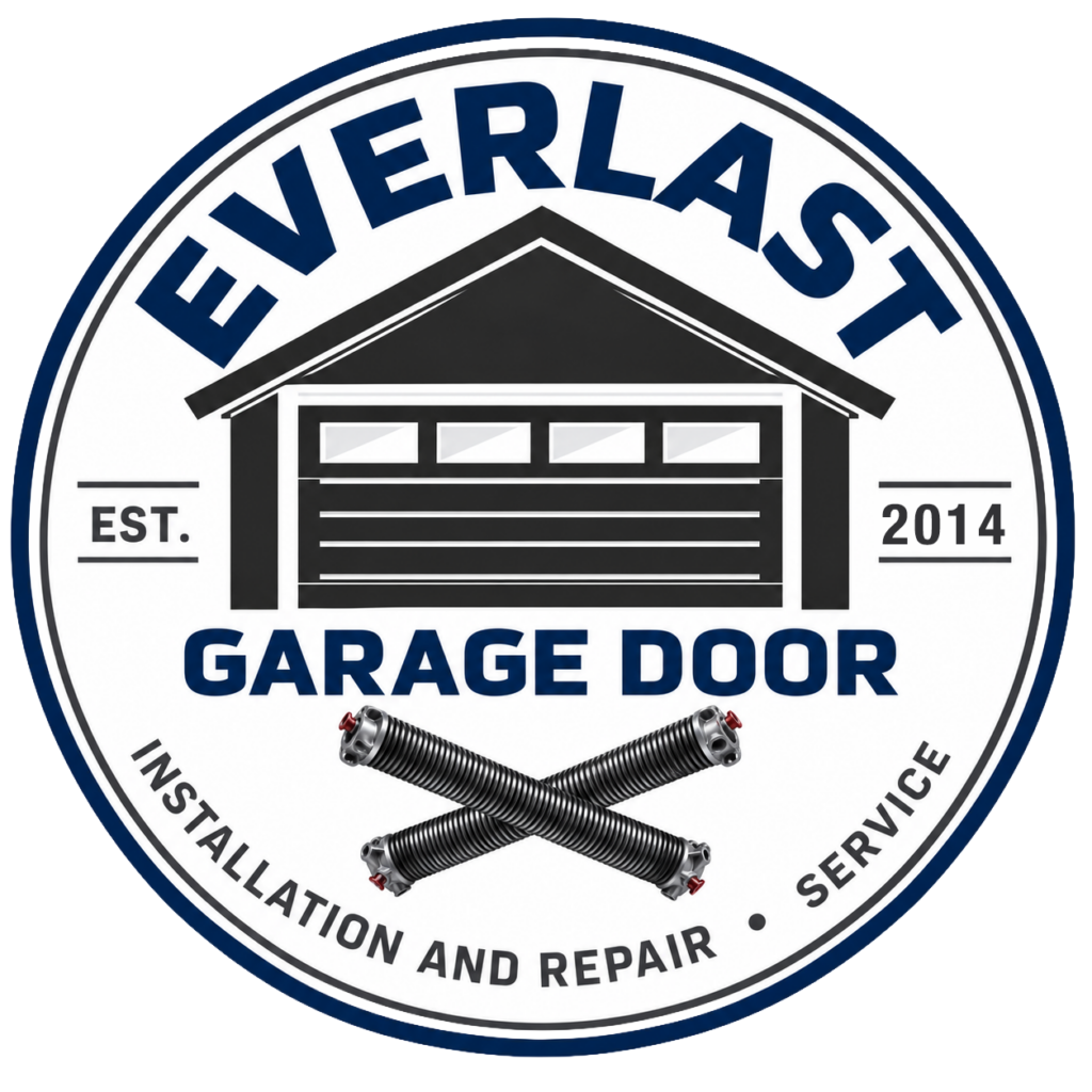 Everlast Garage Door logo, established 2014